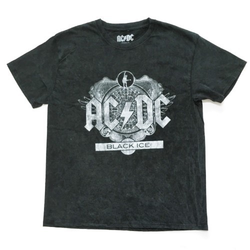 AC/DC エーシーディーシー "BLACK ICE" ブラック Tシャツ