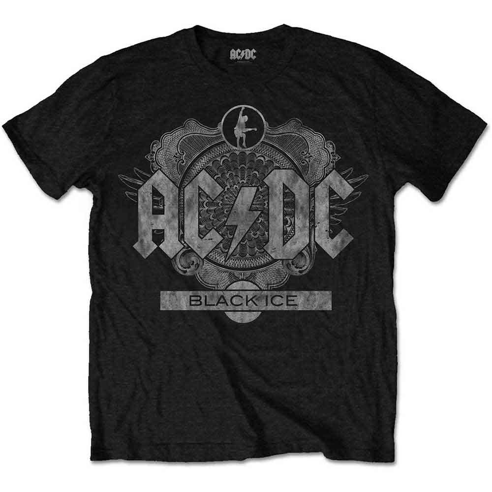 AC/DC エーシーディーシー BLACK ICE ロックtシャツ Tシャツ