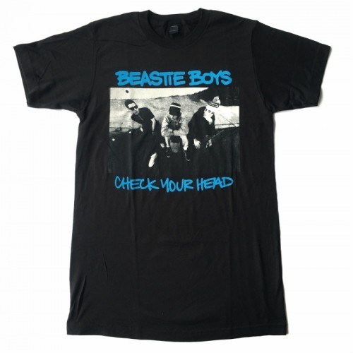 BEASTIE BOYS ビースティーボーイズ "CHECK YOUR HEAD" ブラック Tシャツ