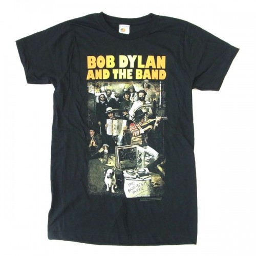 BOB DYLAN ボブ・ディラン and THE BAND "THE BASEMENT TAPES" Tシャツ