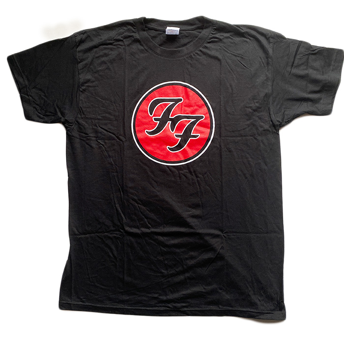 FOO FIGHTERS フーファイターズ FF ロゴ ブラック Tシャツ