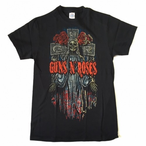 GUNS' N ROSES ガンズ・アンド・ローゼス "SKULL CROSS" Tシャツ
