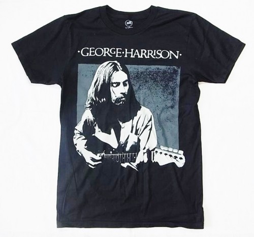 George Harrison ジョージ・ハリスン ギター ブラック Tシャツ