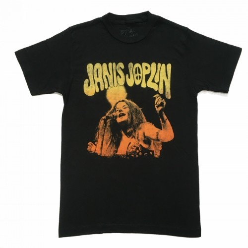Janis Joplin ジャニス・ジョプリン "PEACE ピースマーク" Tシャツ