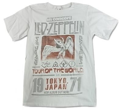Led Zeppelin レッド・ツェッペリン JAPAN ツアー 1971 Tシャツ 