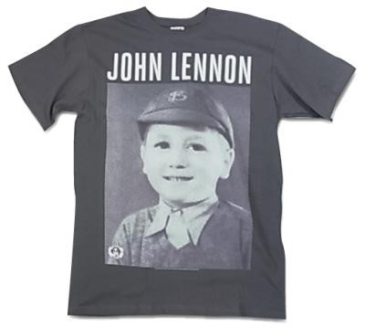 John Lennon ジョン・レノン 子供の頃 フォトTシャツ