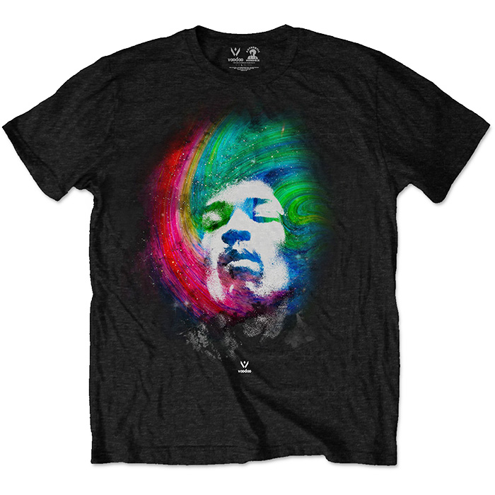 Jimi Hendrix ジミー・ヘンドリックス Tシャツ ギャラクシー ブラック ロックTシャツ
