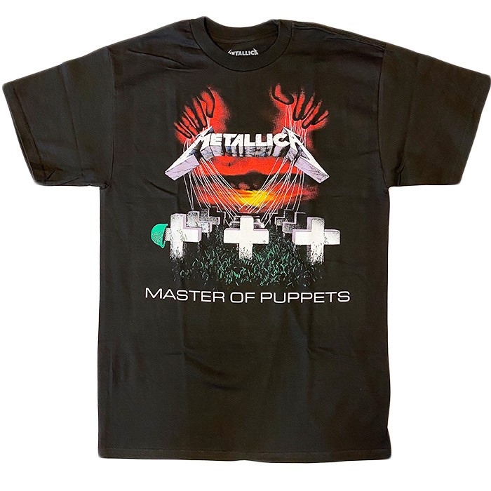 METALLICA メタリカ Master Of Puppets メタルマスター ブラック Tシャツ バンドT