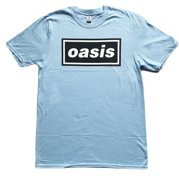 oasis オアシス ロゴ Tシャツ ジャケットTシャツ ブルー 正規品