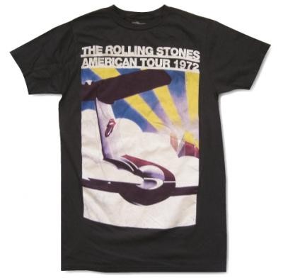 ローリングストーンズ Rolling Stones "AMERICAN TOUR 1972 AIRPLANE" Tシャツ