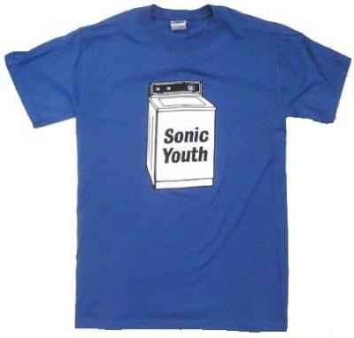 SONIC YOUTH ソニック・ユース 洗濯機 Washing Machine ブルー Tシャツ