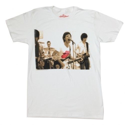 The Rolling Stones ローリング・ストーンズ "Studio スタジオ" ホワイト Tシャツ