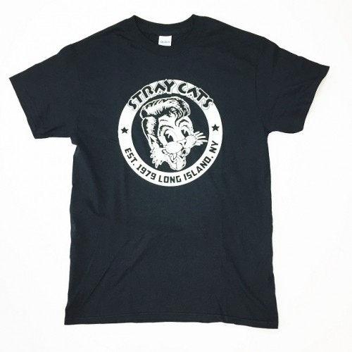 STRAY CATS ストレイ・キャッツ "1979 NEW YORK” ブラック Tシャツ