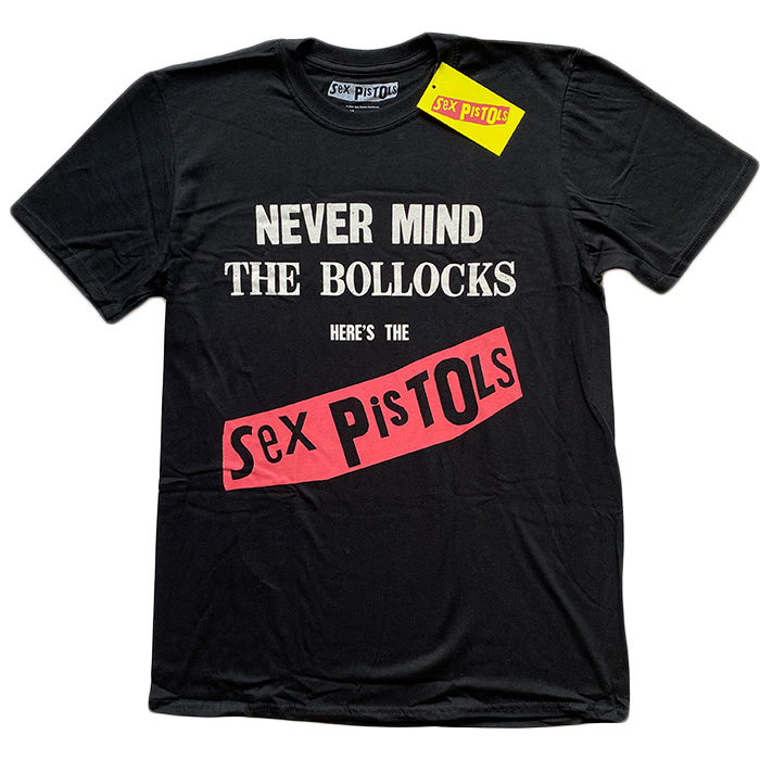 SEX PISTOLS セックス・ピストルズ NEVER MIND THE BLLOCKS パンク ブラック Tシャツ
