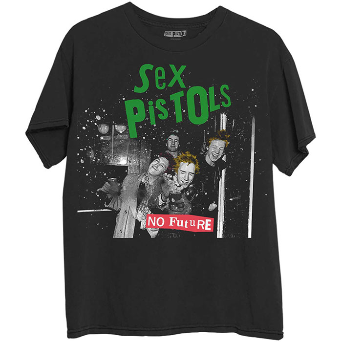 SEX PISTOLS セックス・ピストルズ NO FUTURE 70年代 パンク ブラック Tシャツ