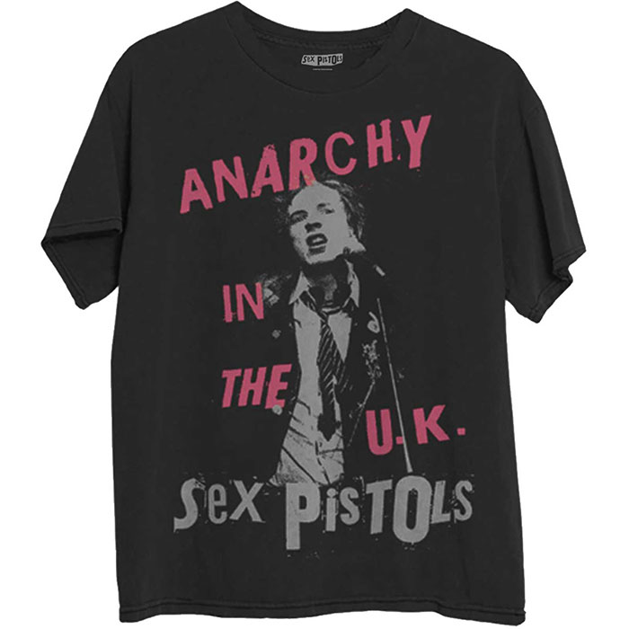Sex Pistols セックス・ピストルズ Tシャツ パンク Anarchy in the UK ジョニー・ロットン70年代 メンズ