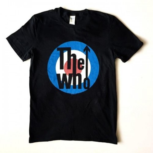 the Who ザ・フー "ターゲットロゴ" ブラック Tシャツ